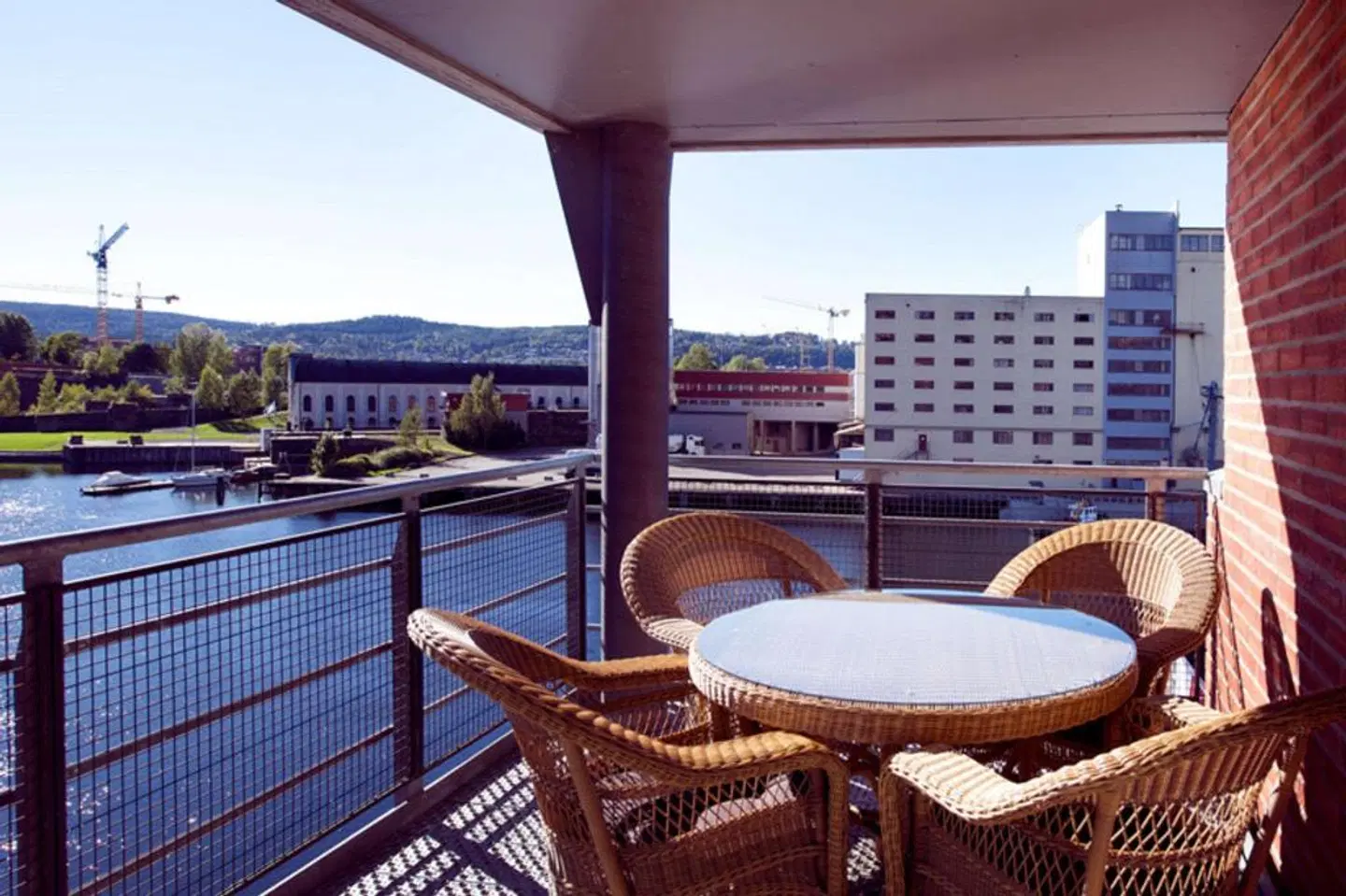 Clarion Collection Hotel Bryggeparken Terrasse