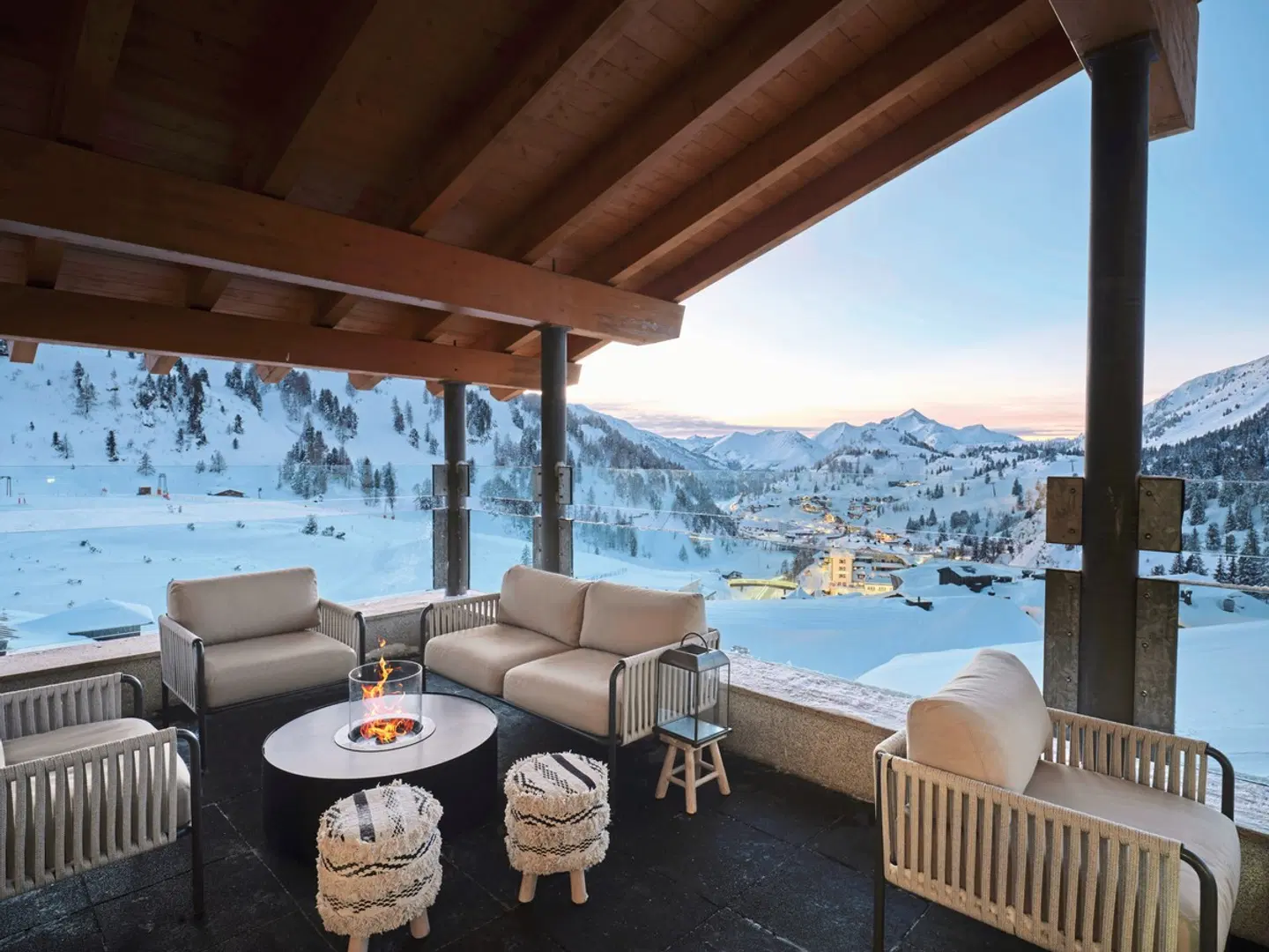 Obertauern Places Hotel by Valamar Terrasse