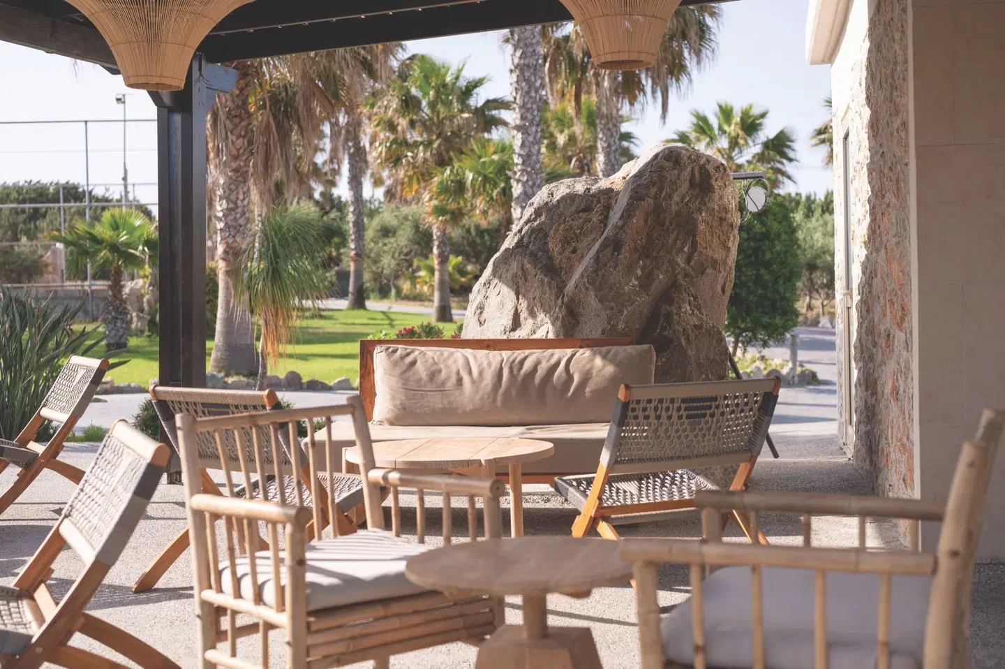 Achilleas Lifestyle Beach Terrasse