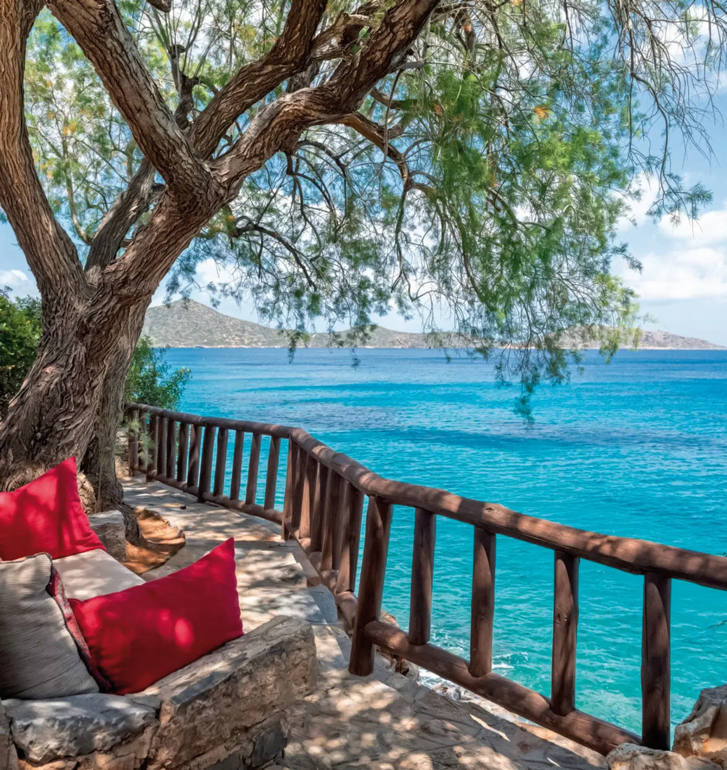 Elounda Mare Hotel Terrasse