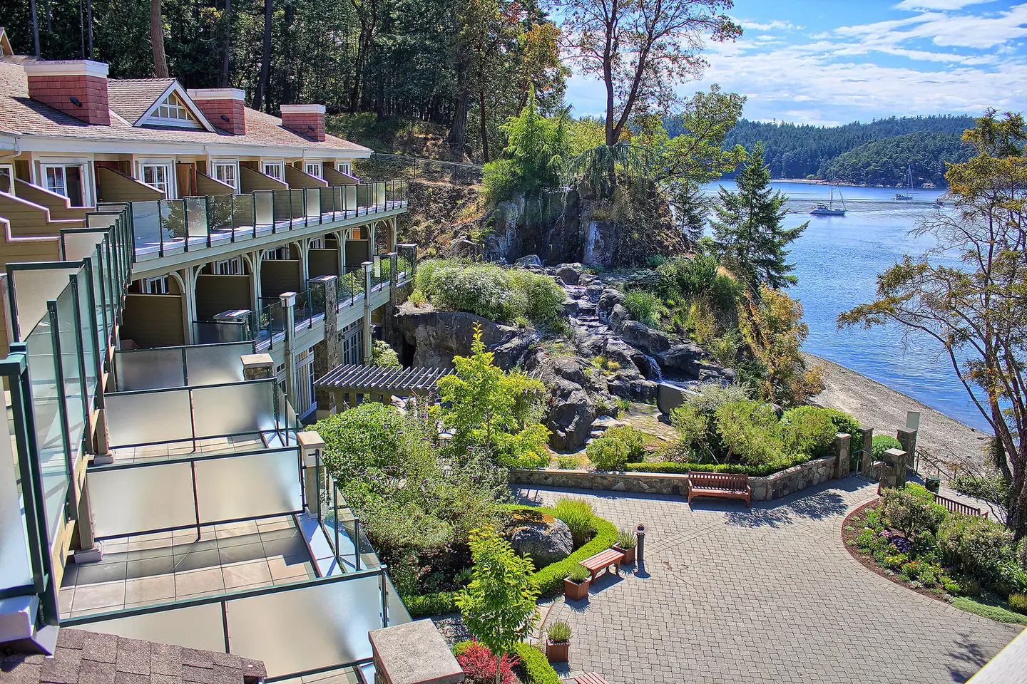 Poets Cove Resort & Spa Terrasse