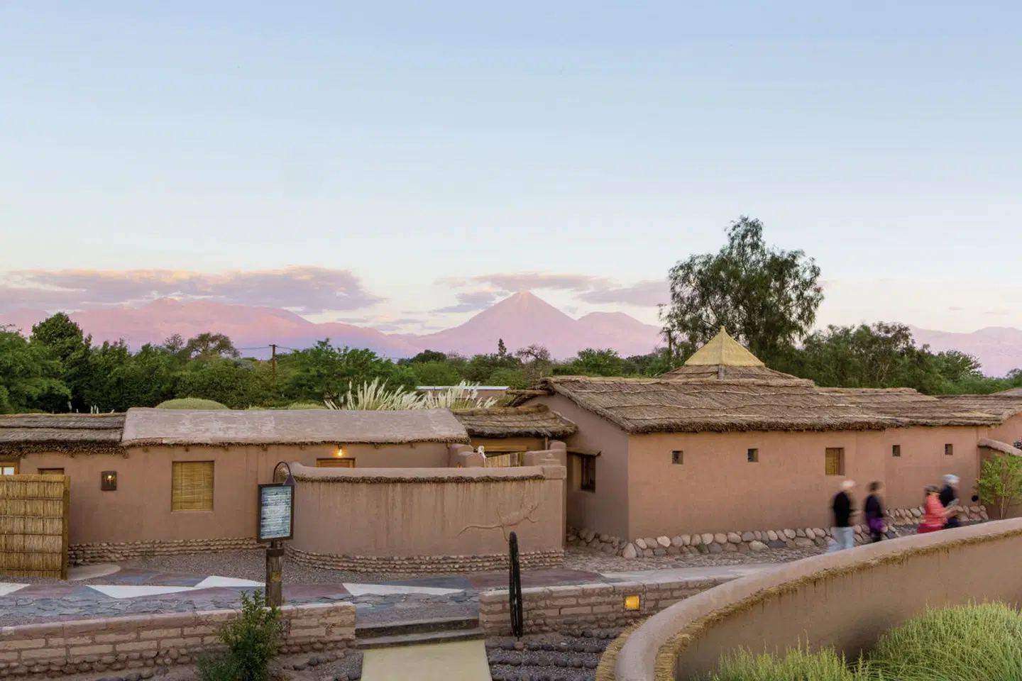 Habitas Atacama Terrasse