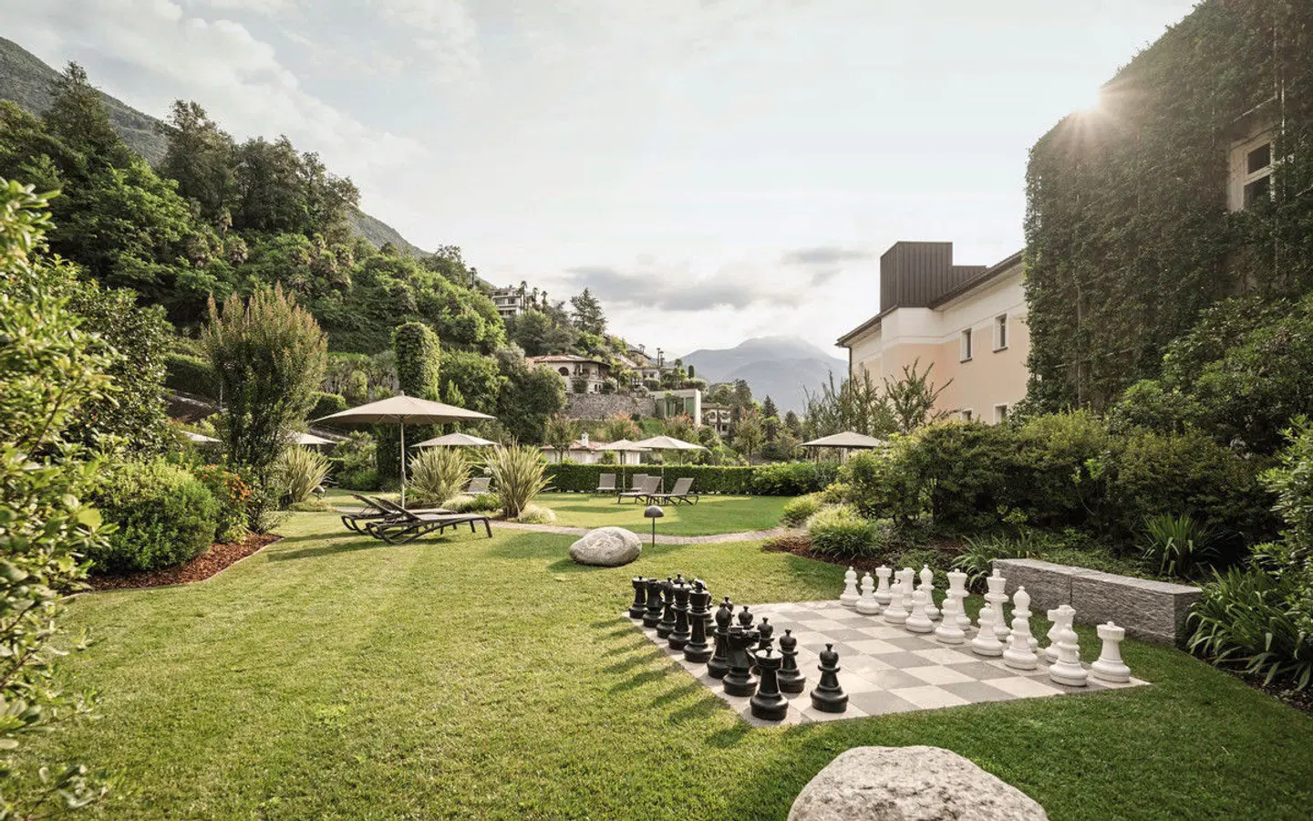 Hotel Belvedere Locarno Garten