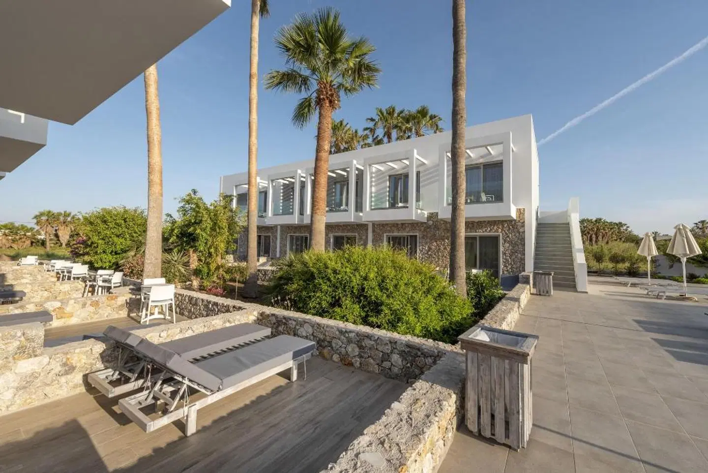 Apollon Windmill Hotel Terrasse