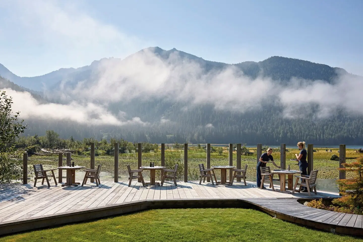 Clayoquot Wilderness Resort Terrasse