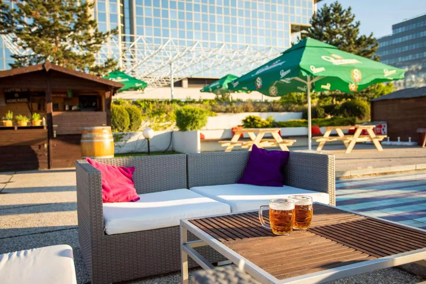 Hilton Prague Terrasse