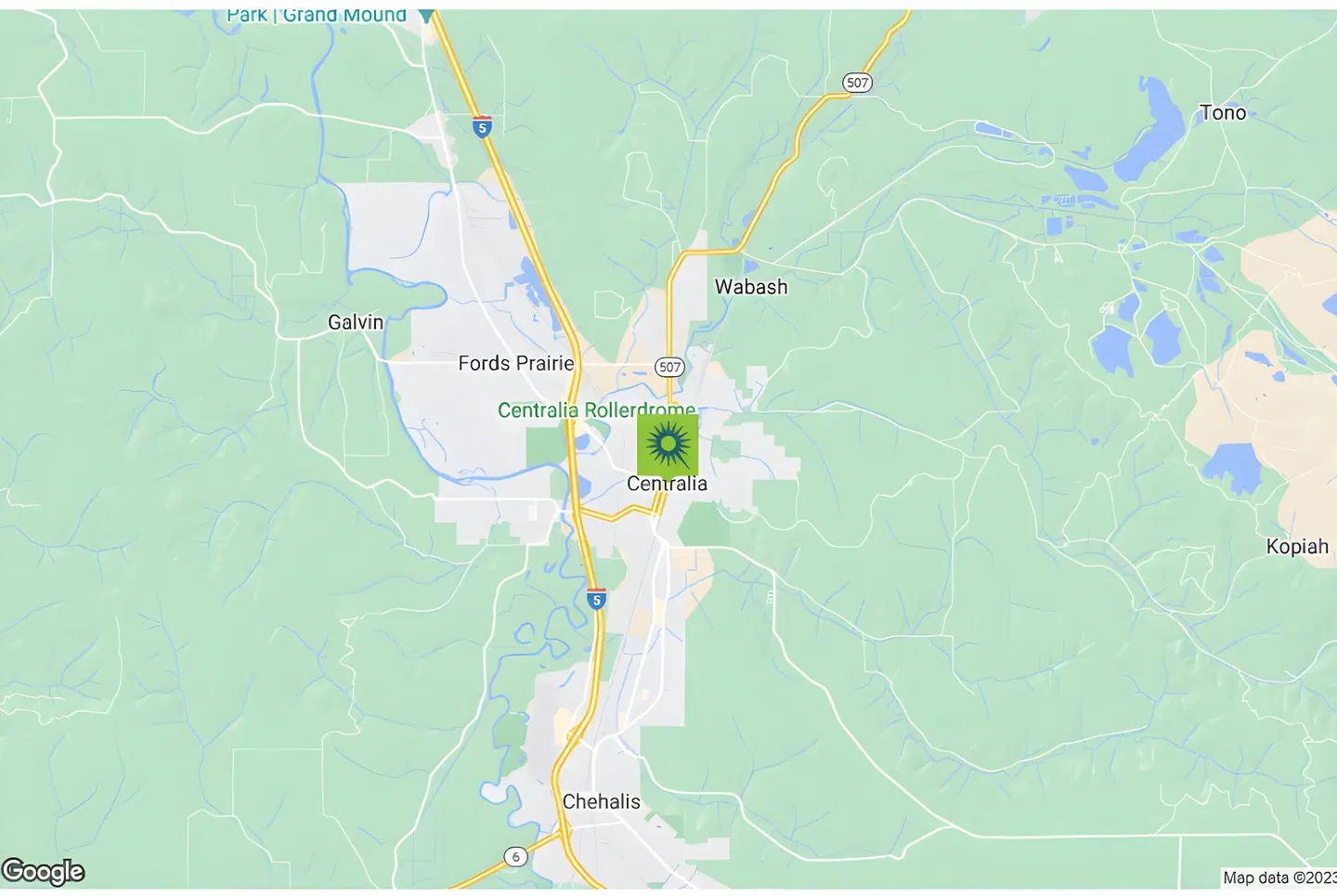 La Quinta Inn & Suites by Wyndham Centralia Landkarte