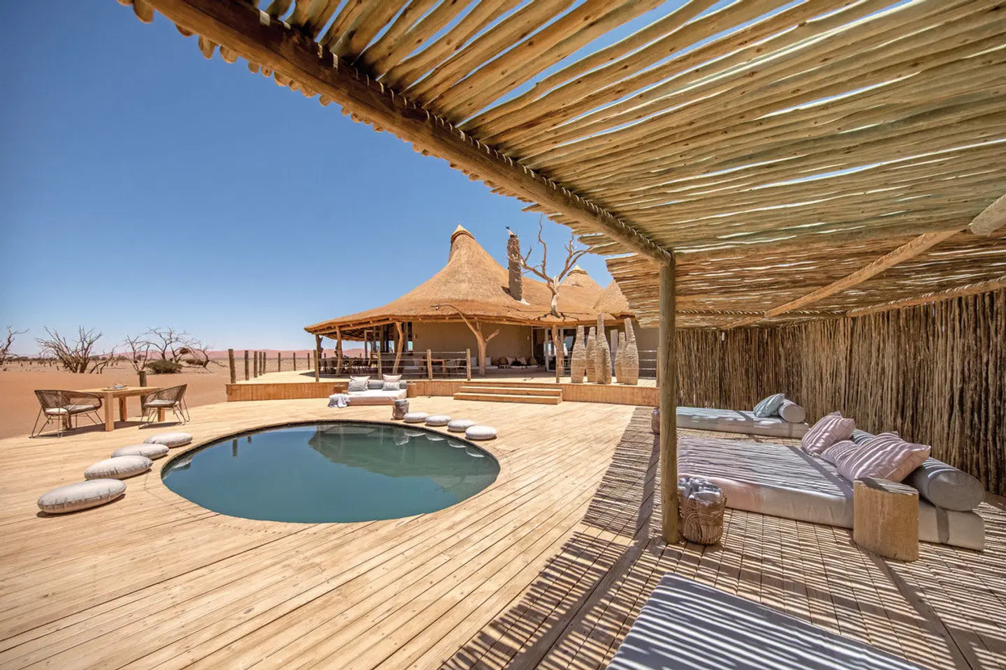 Wilderness Little Kulala Terrasse