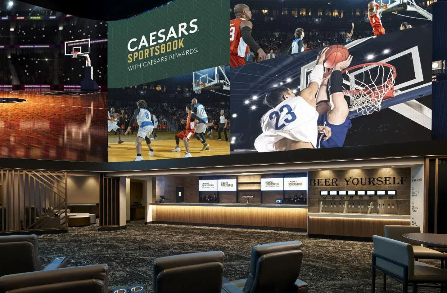 Caesars Atlantic City Bar