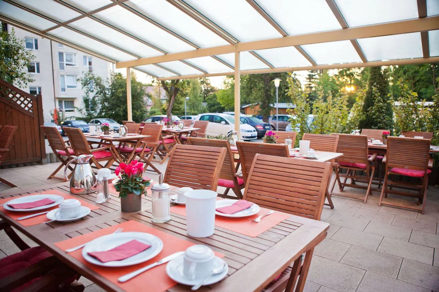 Hotel am Jungfernstieg Terrasse
