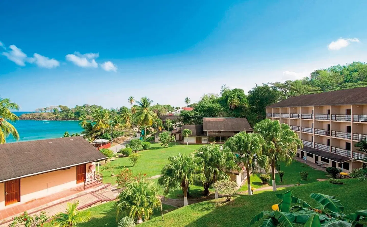 Grafton Beach Resort Garten