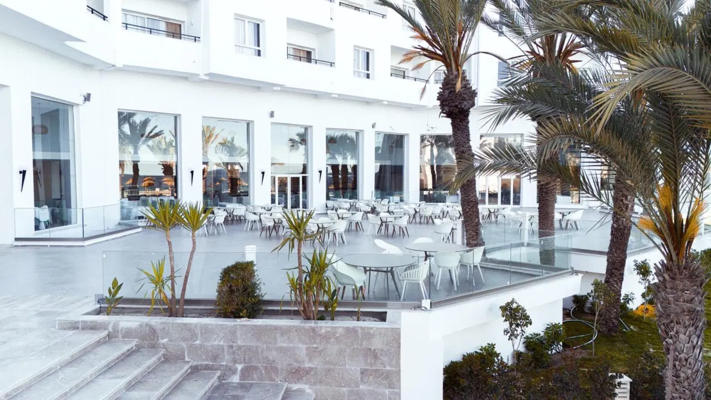 Blue Beach Golf & Spa Terrasse