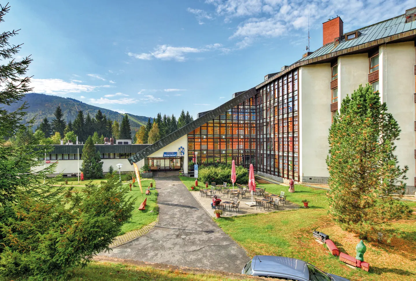 Wellness Hotel Svornost Garten