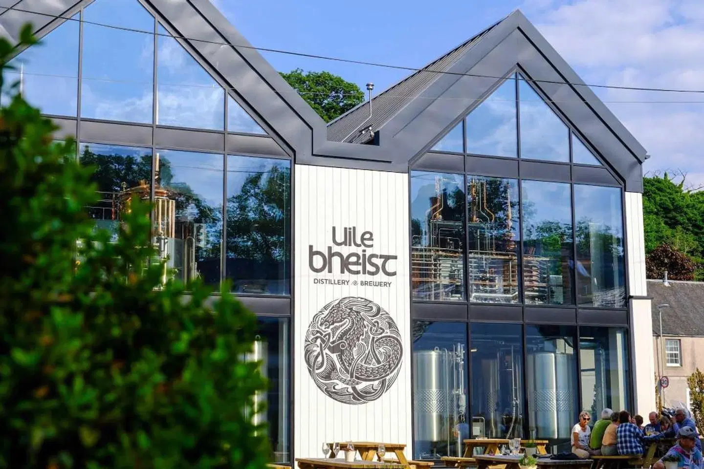 The Glen Mhor Hotel Terrasse