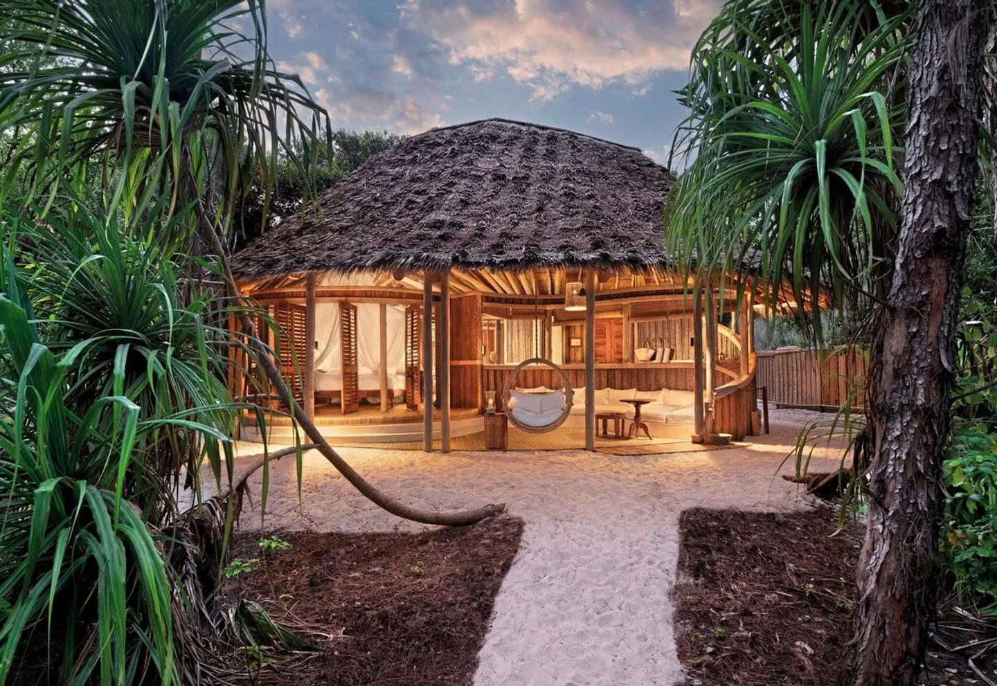 andBeyond Mnemba Island Terrasse