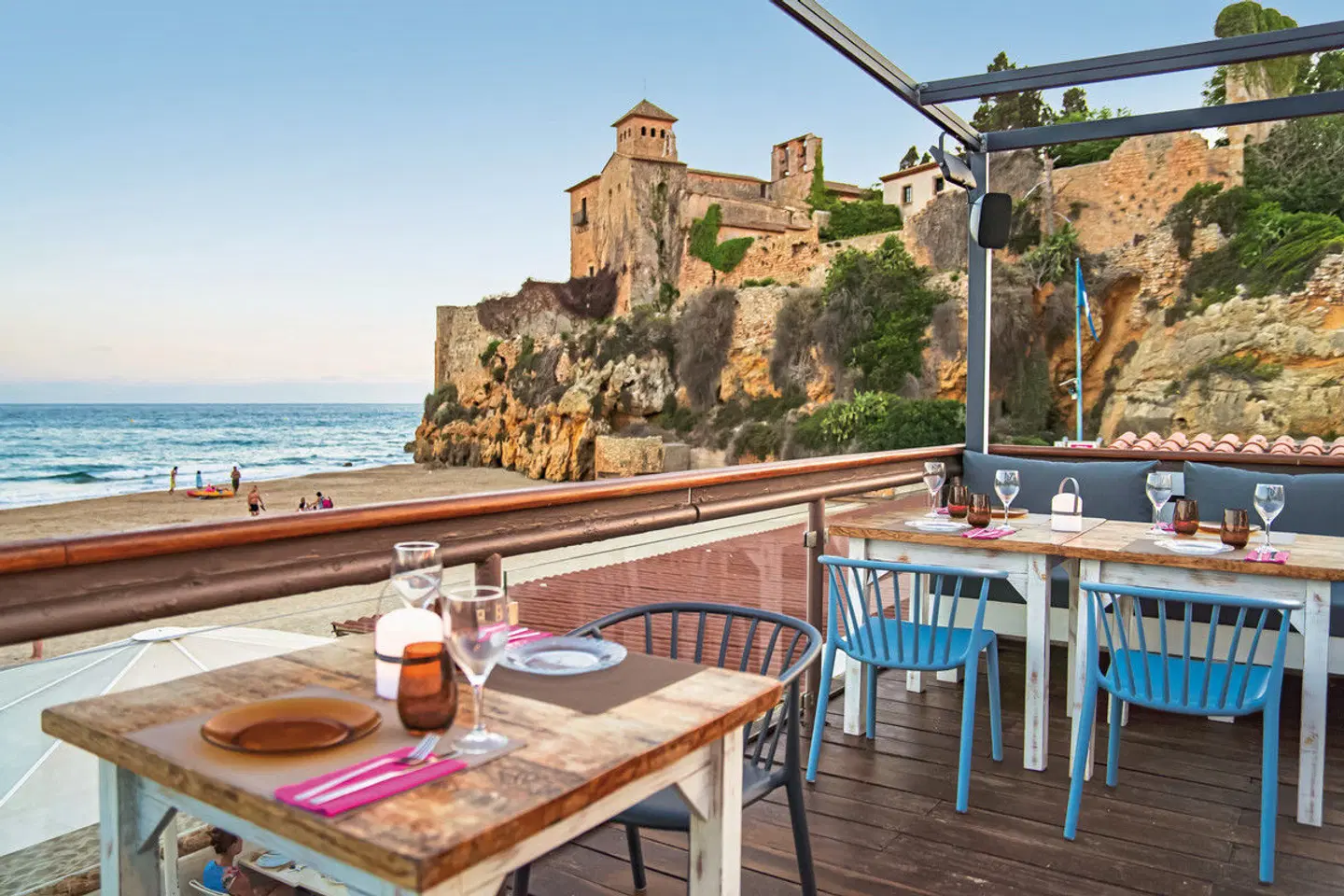 Tamarit Beach Resort Terrasse