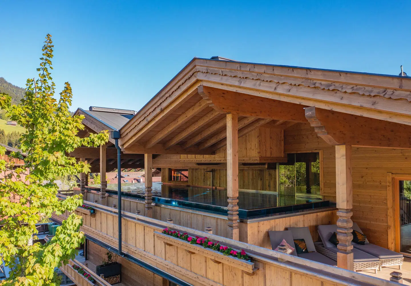 Boutique Hotel Die Alpbacherin Terrasse