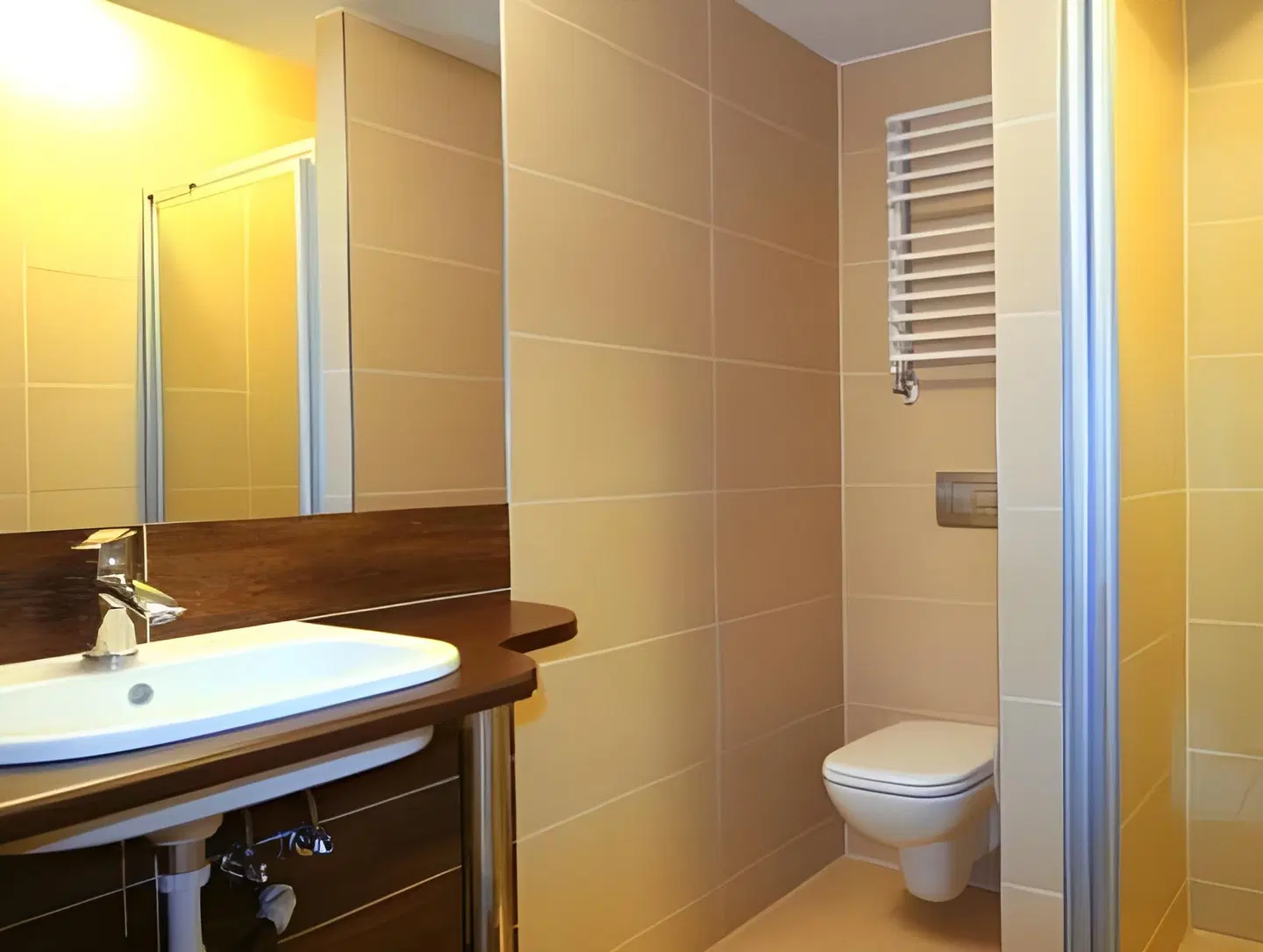 Biathlon Sport & Resort Badezimmer