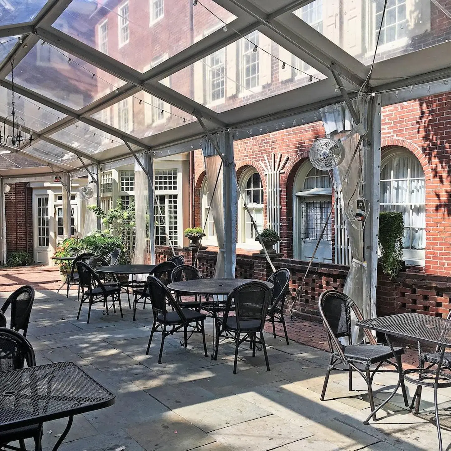 Morris House Hotel Terrasse