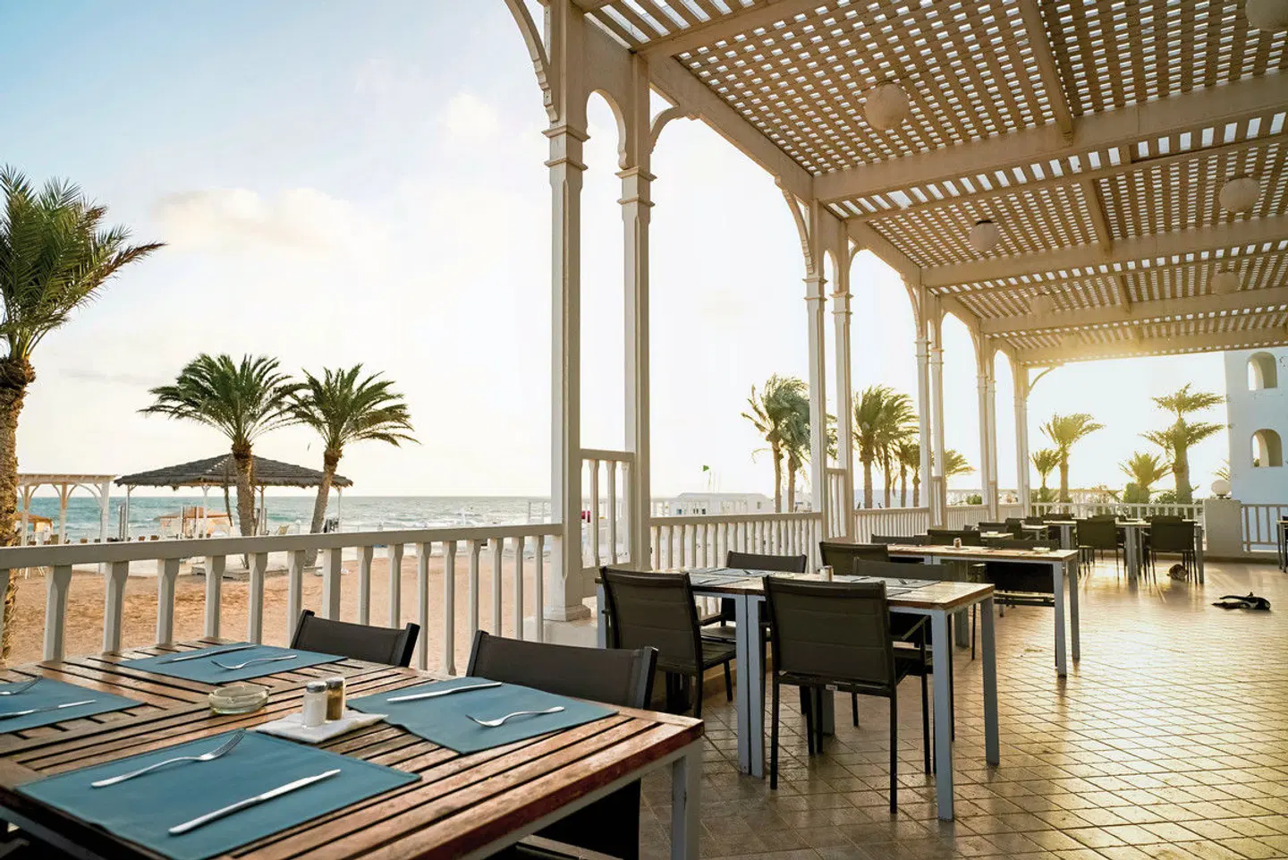 Calimera Yati Beach Terrasse