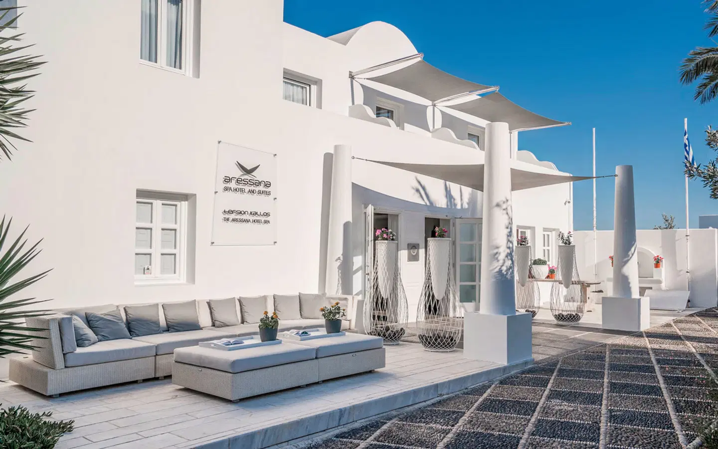 Aressana Spa Hotel and Suites EXTERIOR