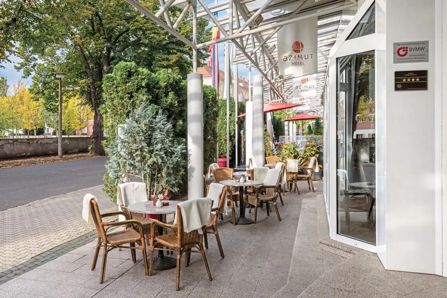 Andante Hotel Dresden Terrasse