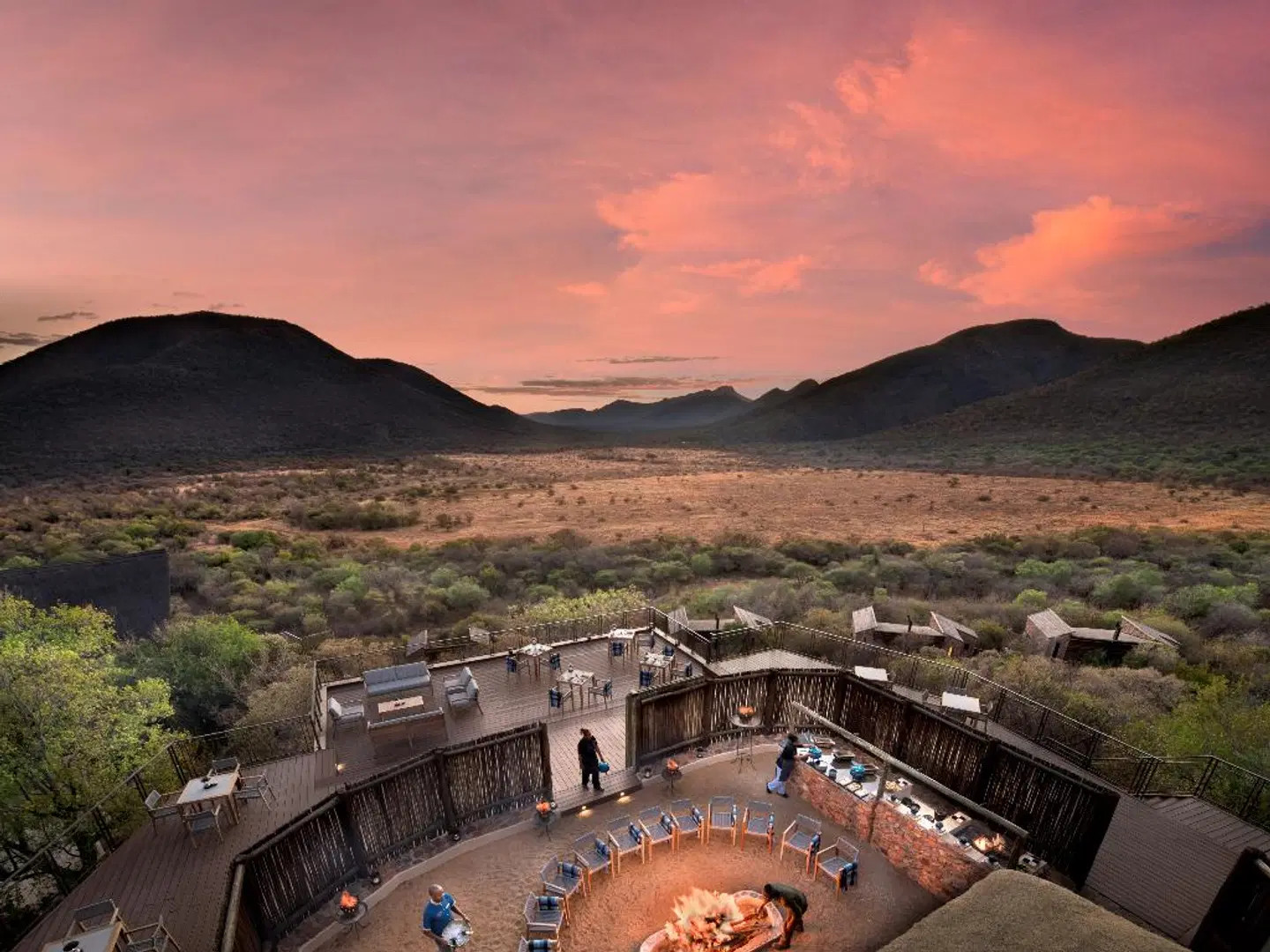 Babohi at Qwabi Private Game Reserve Terrasse