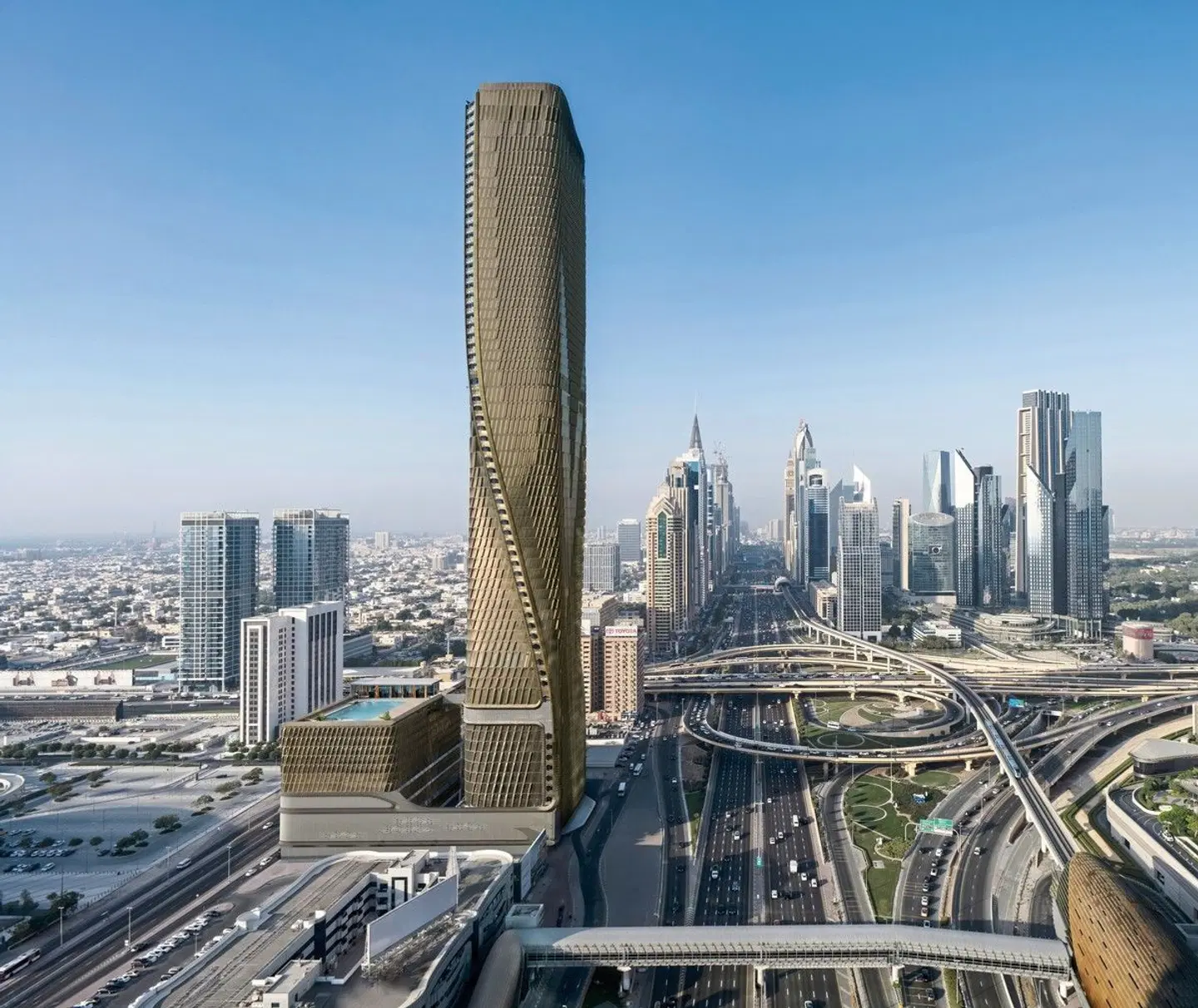 Mandarin Oriental Downtown Dubai Terrasse