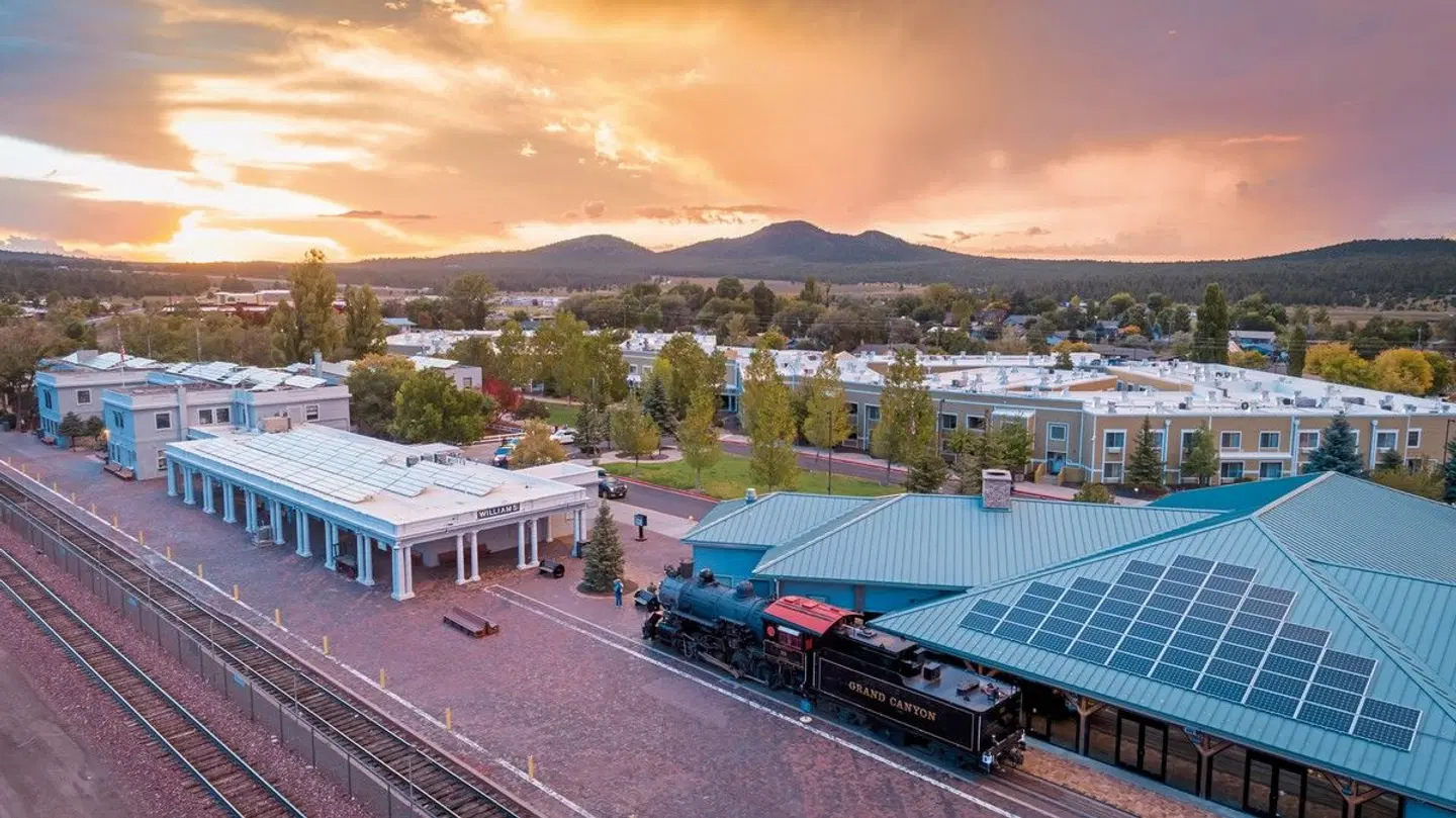 Grand Canyon Railway Hotel Terrasse