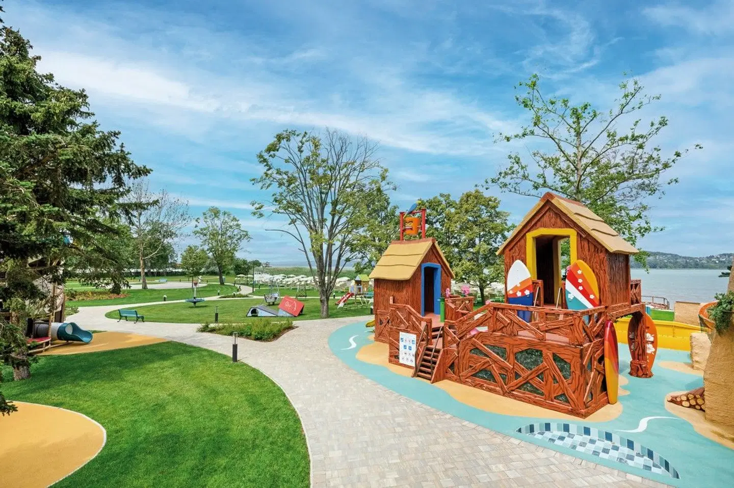 Mövenpick BalaLand Resort Lake Balaton Garten