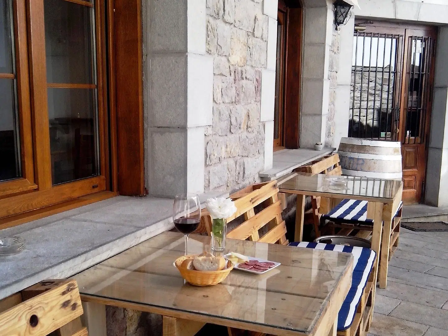 Hostal Nevandi Terrasse