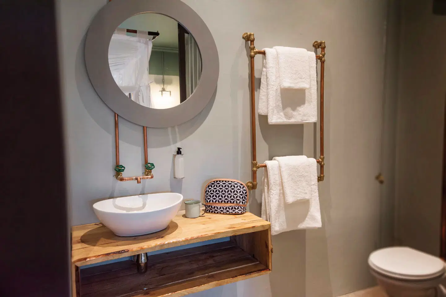 Uis Elephant Guesthouse Badezimmer