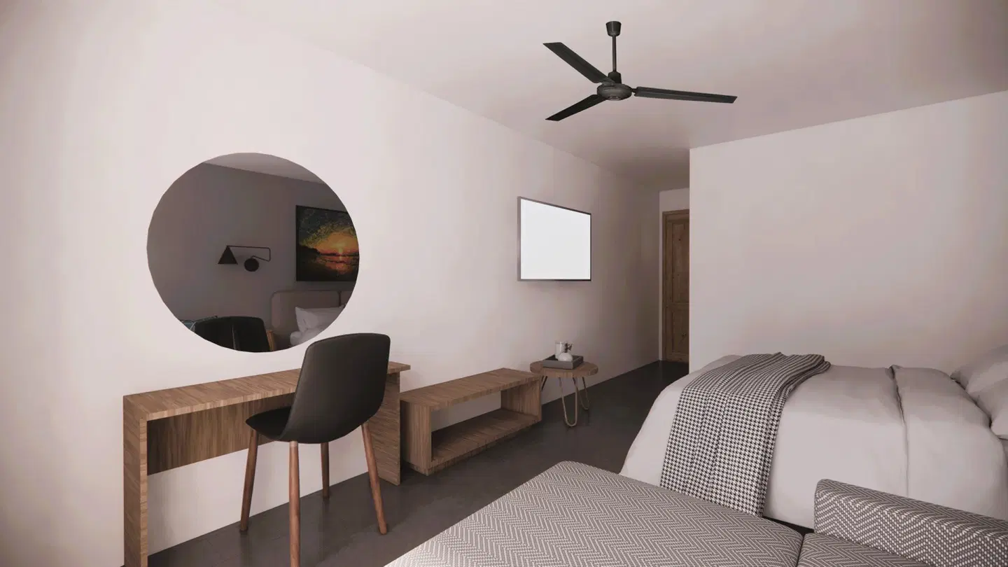 Serenity Aqua by Belvita ROOM_EXAMPLE