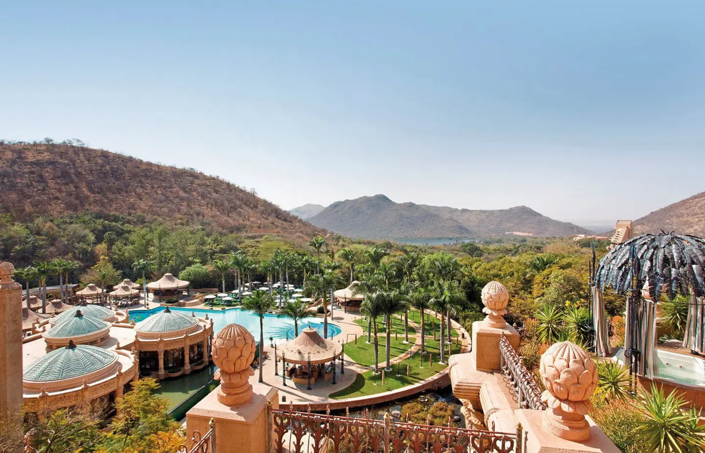 The Palace of the Lost City Terrasse