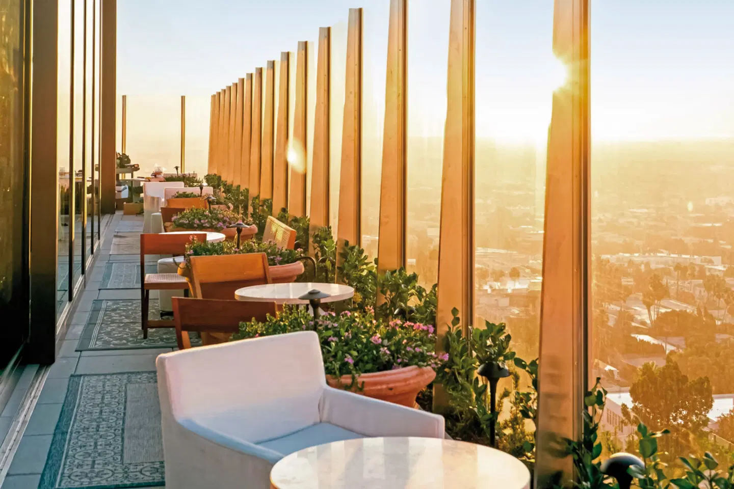 The West Hollywood EDITION Terrasse