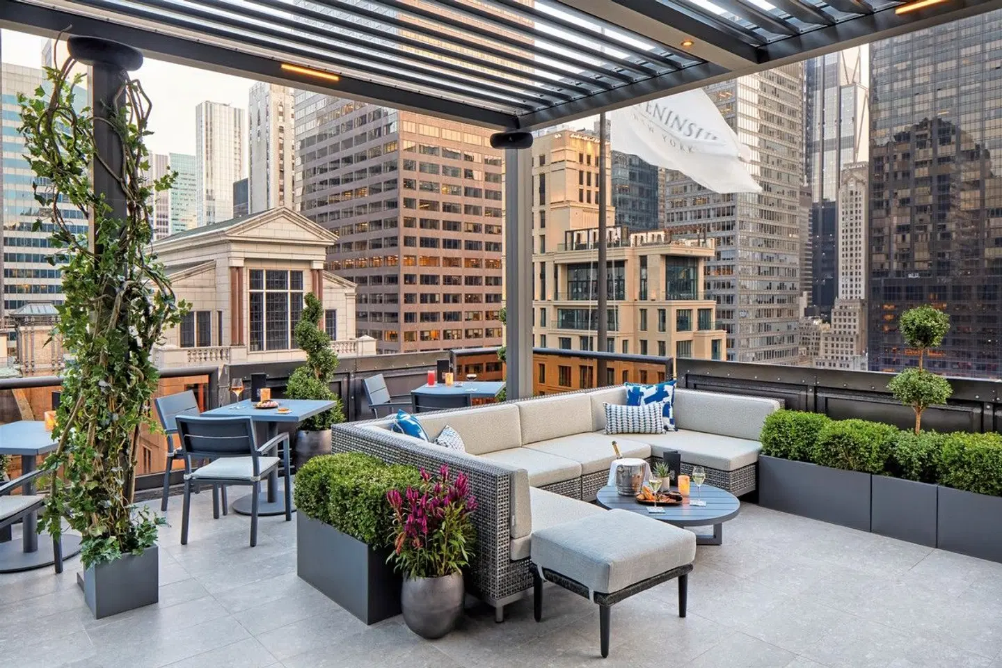 The Peninsula New York Terrasse