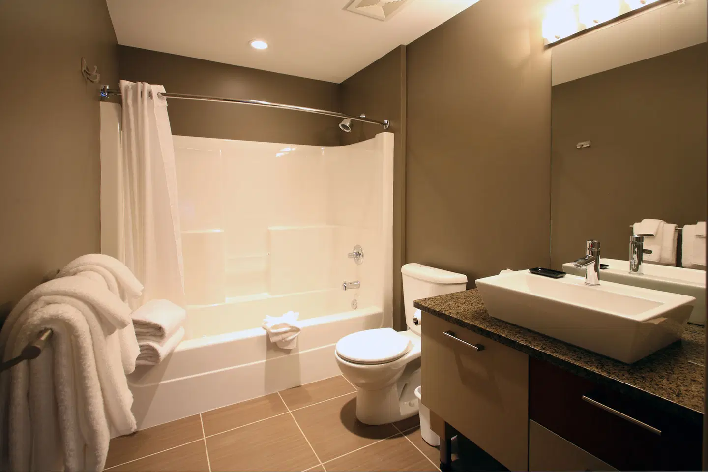 FireLight Lodge Badezimmer