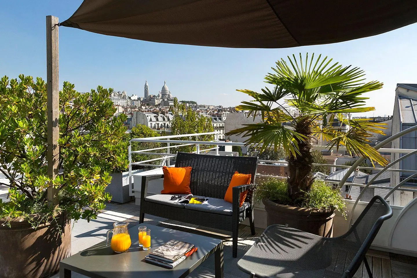 Citadines Montmartre Paris Terrasse