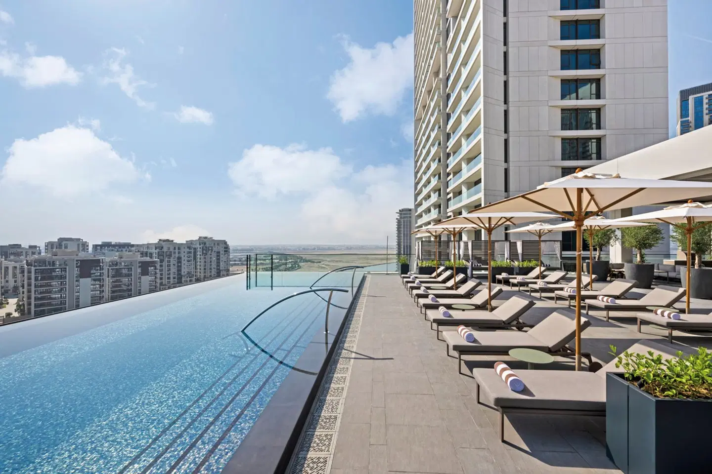 Palace Dubai Creek Harbour Terrasse