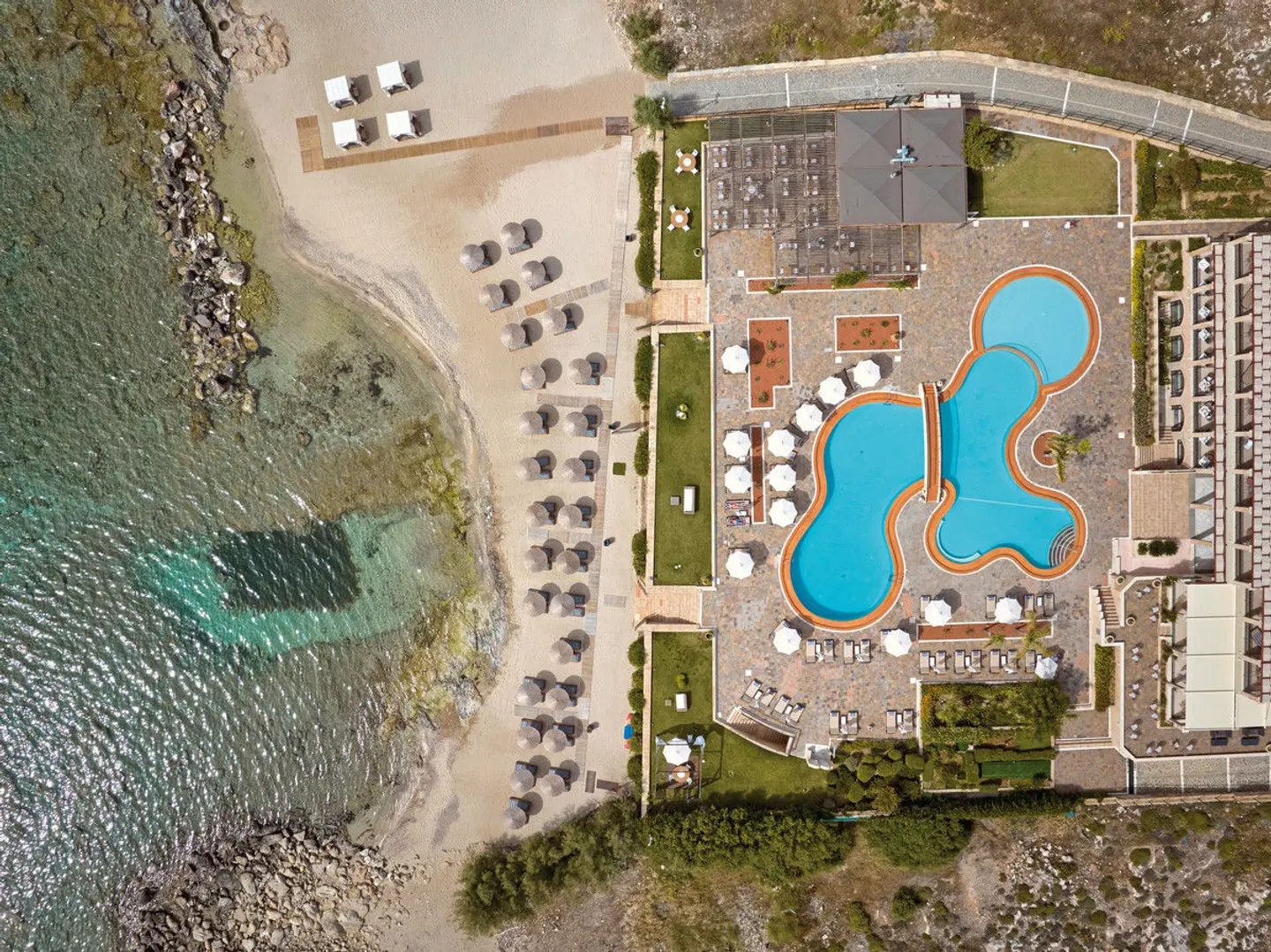 Lindian Dream SeaSide Resort Landkarte