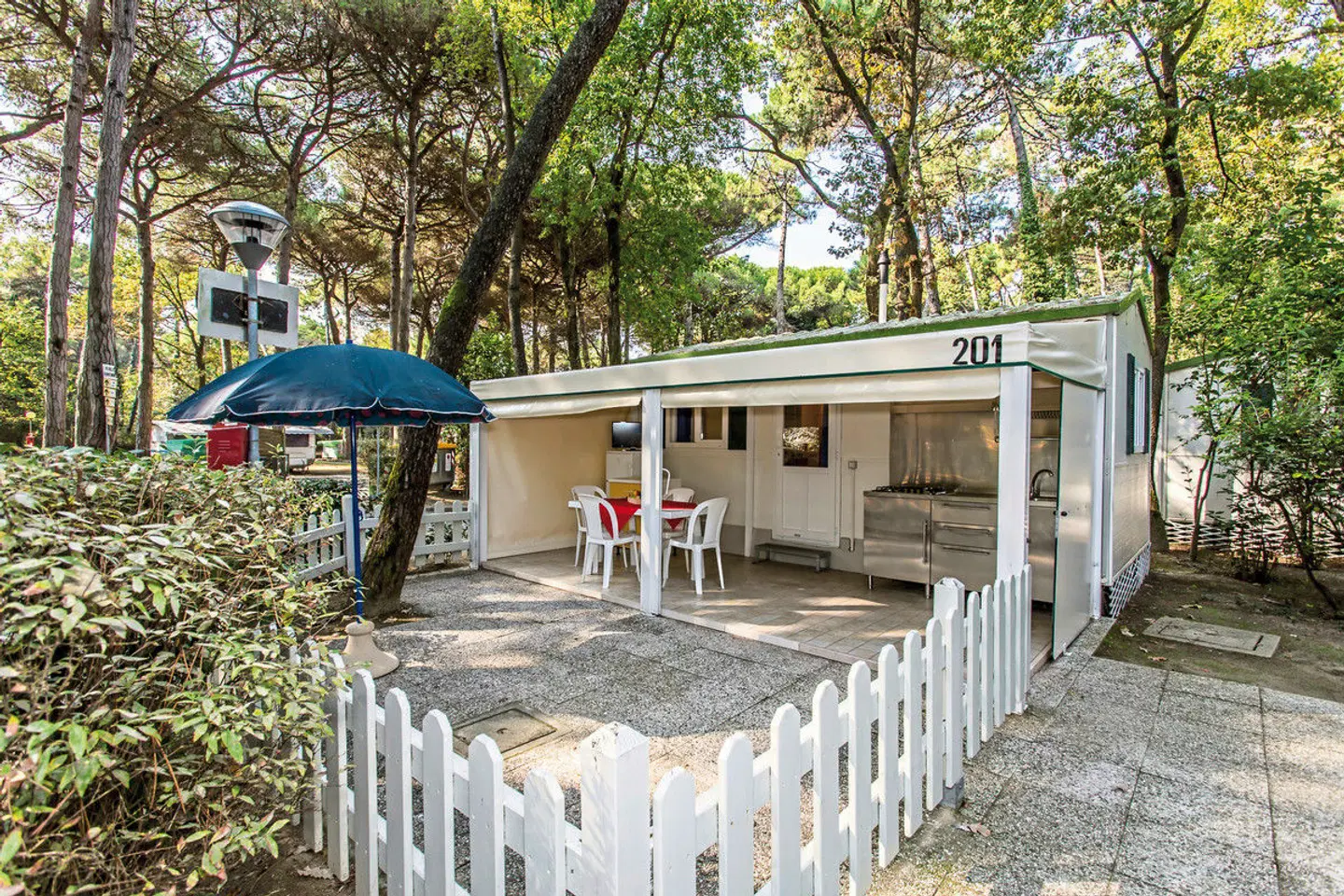 Marina Romea Easy Camping Village Terrasse