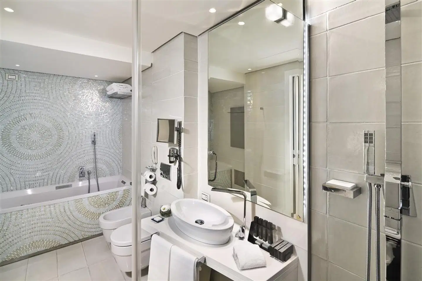 Hotel Villa Blu Capri Badezimmer