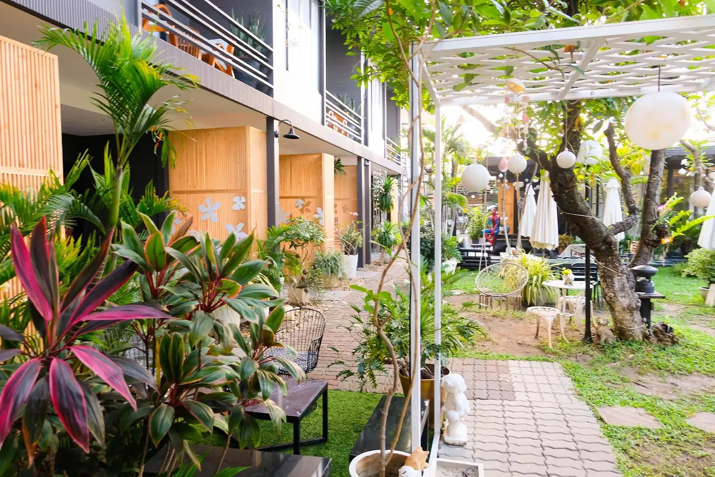 Baan Poon Garden Terrasse