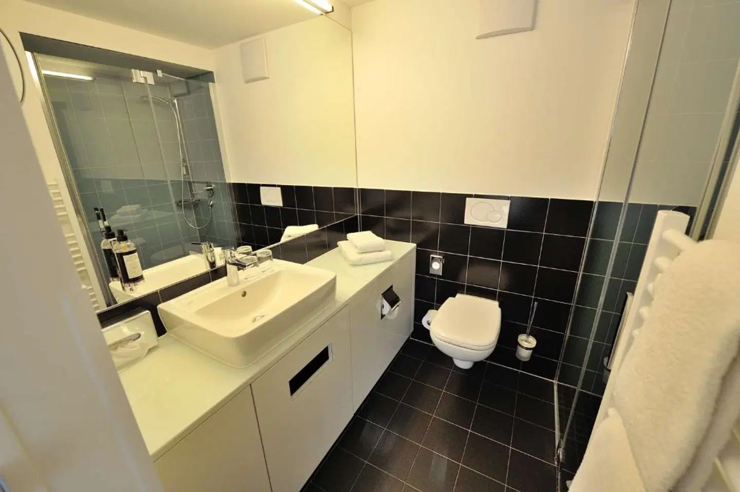 BierKulturHotel Schwanen Badezimmer