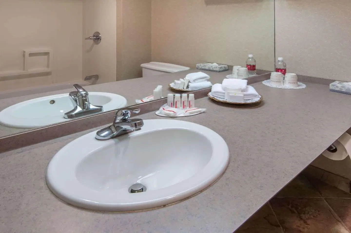 RAMADA PLAZA CALGARY DOWNTOWN Badezimmer