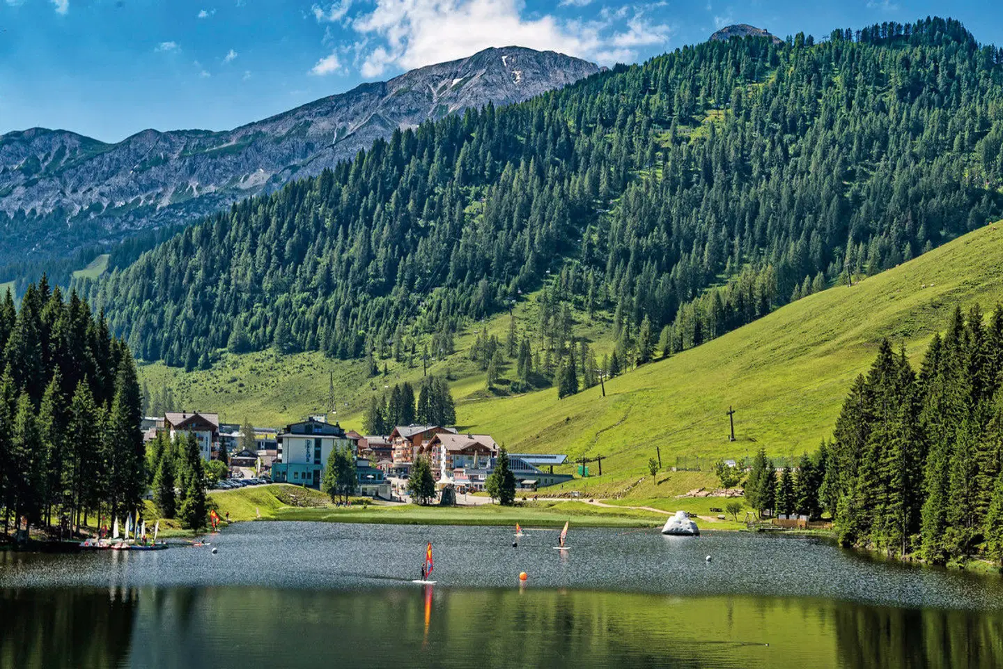 MAGIC MOUNTAINS Hotel Zauchensee Zentral LANDSCAPE