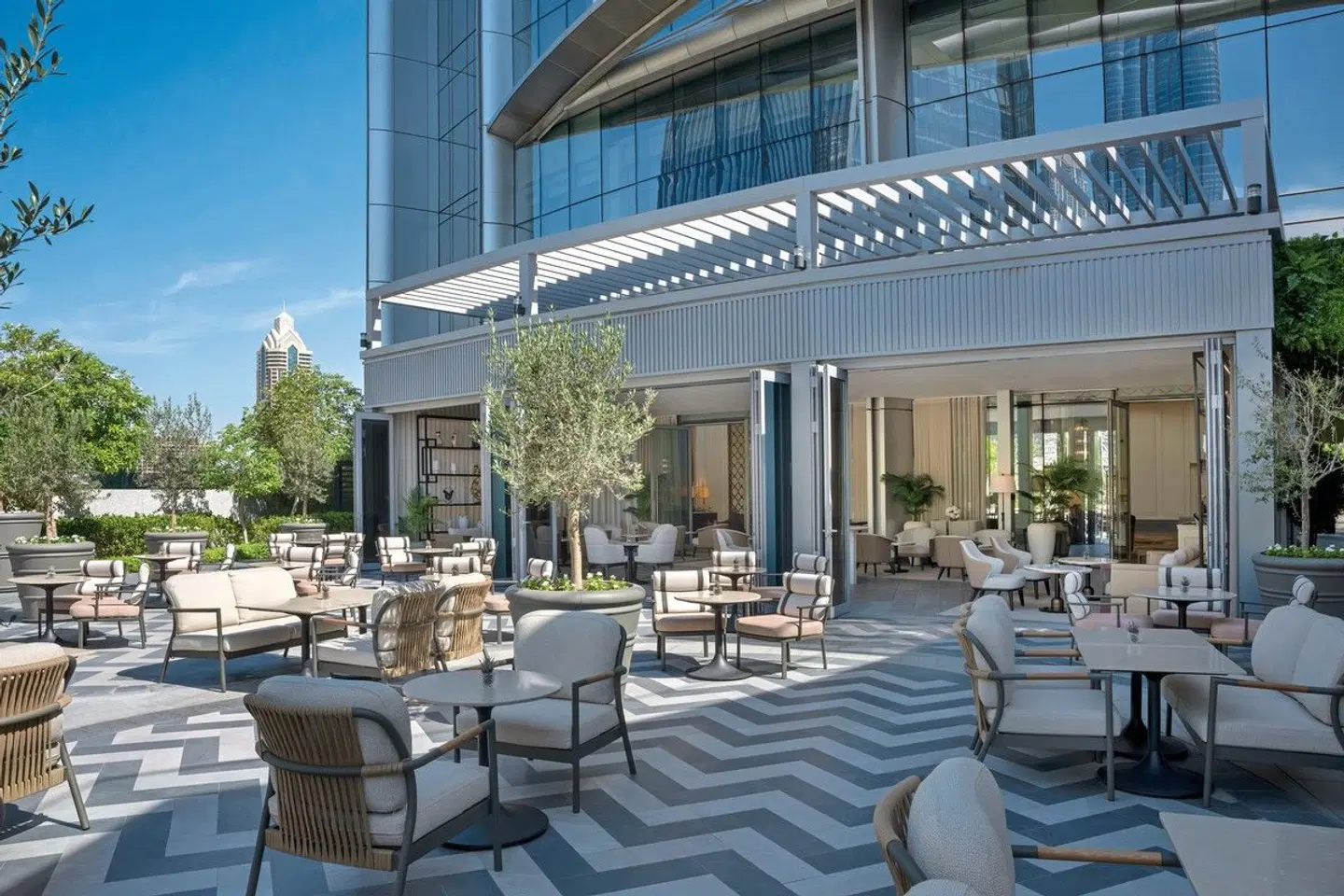 Kempinski The Boulevard Dubai Terrasse