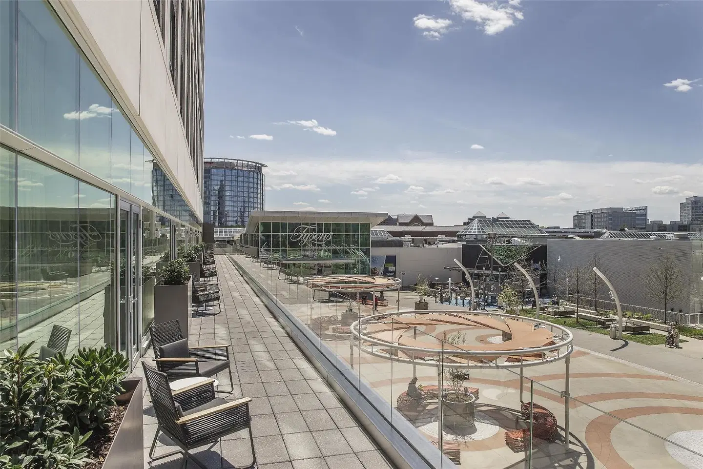 Hyatt Regency Tysons Corner Center Terrasse