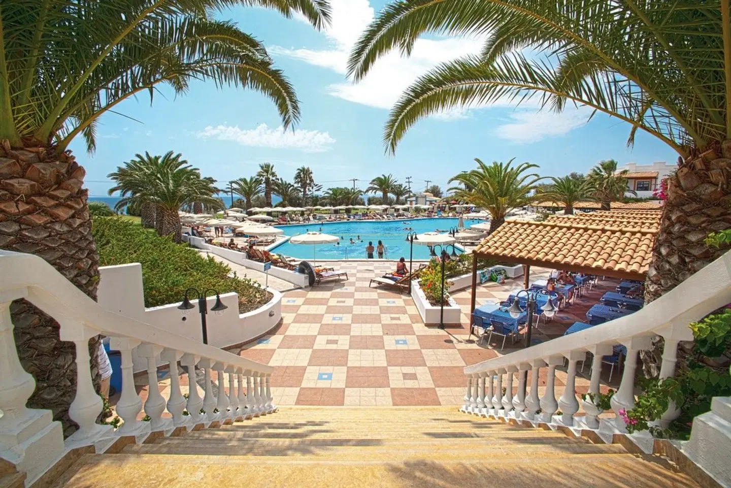 Lagas Aegean Village Terrasse