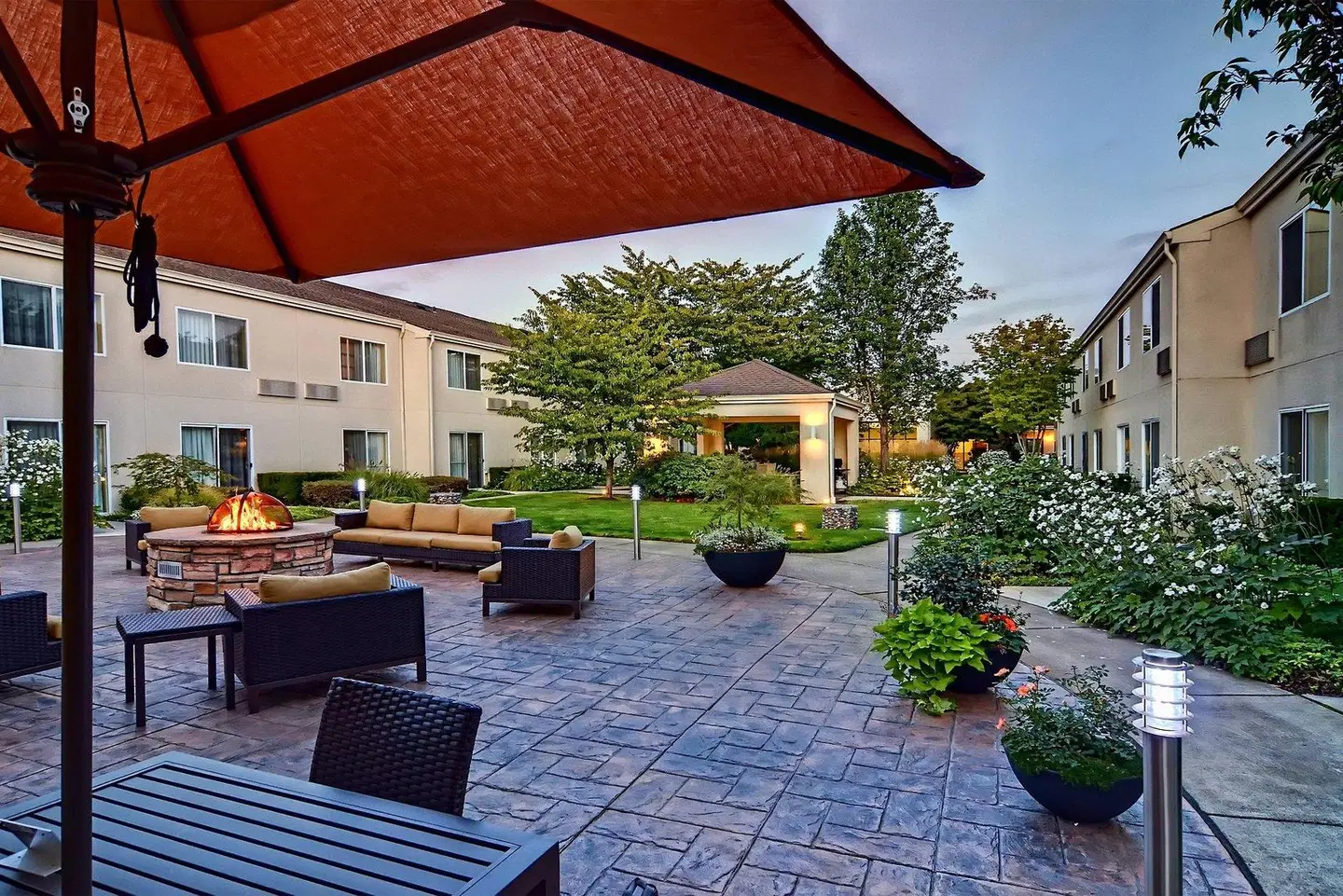 Courtyard by Marriott Eugene Springfield Terrasse